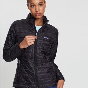 Patagonia Women's black nano puff jacket